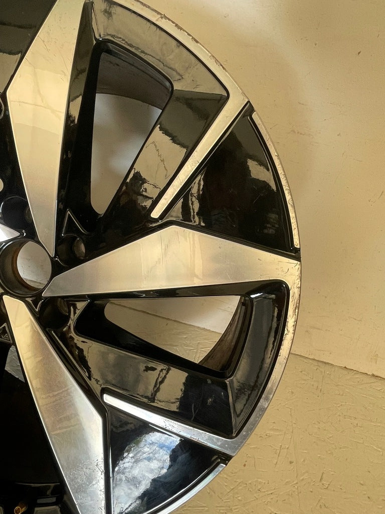 1x Alufelge 20 Zoll 9.0" 5x112 42ET Glanz Silber 11A601025J VW Rim Wheel FEL2390970651np