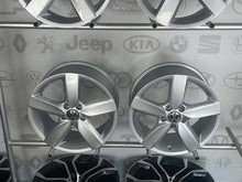Laden Sie das Bild in den Galerie-Viewer, 4x Alufelge 17 Zoll 7.0" 5x112 54ET Glanz Silber 5K0601025AA VW Passat Golf FEL3896416616nk
