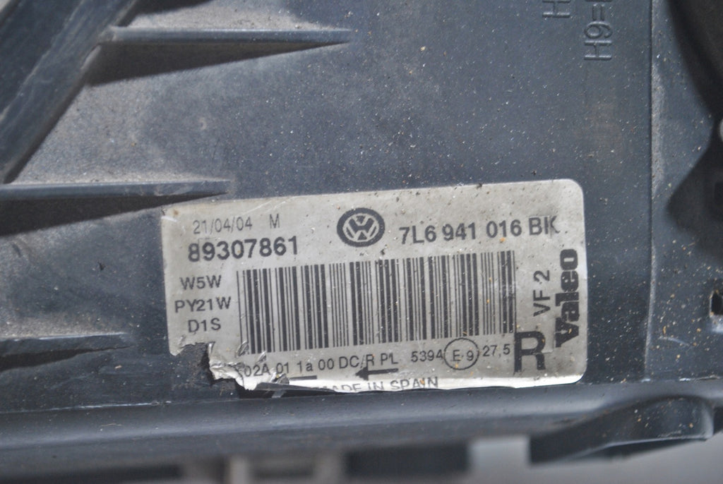 Frontscheinwerfer VW Touareg 7L6941016BK Xenon Rechts Scheinwerfer Headlight SCH2944997167aq
