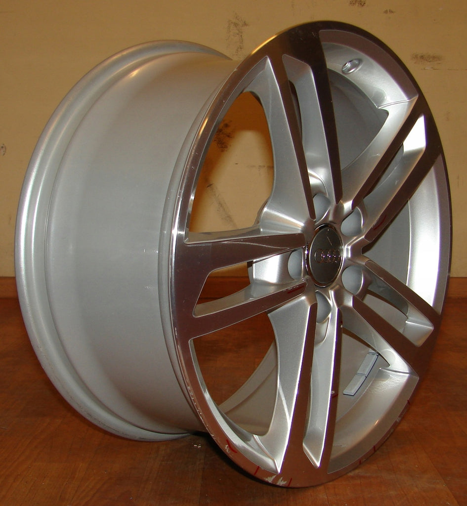 1x Alufelge 18 Zoll 8.5" 5x112 50ET Glanz Silber 8S0601025 Audi Tt Rim Wheel