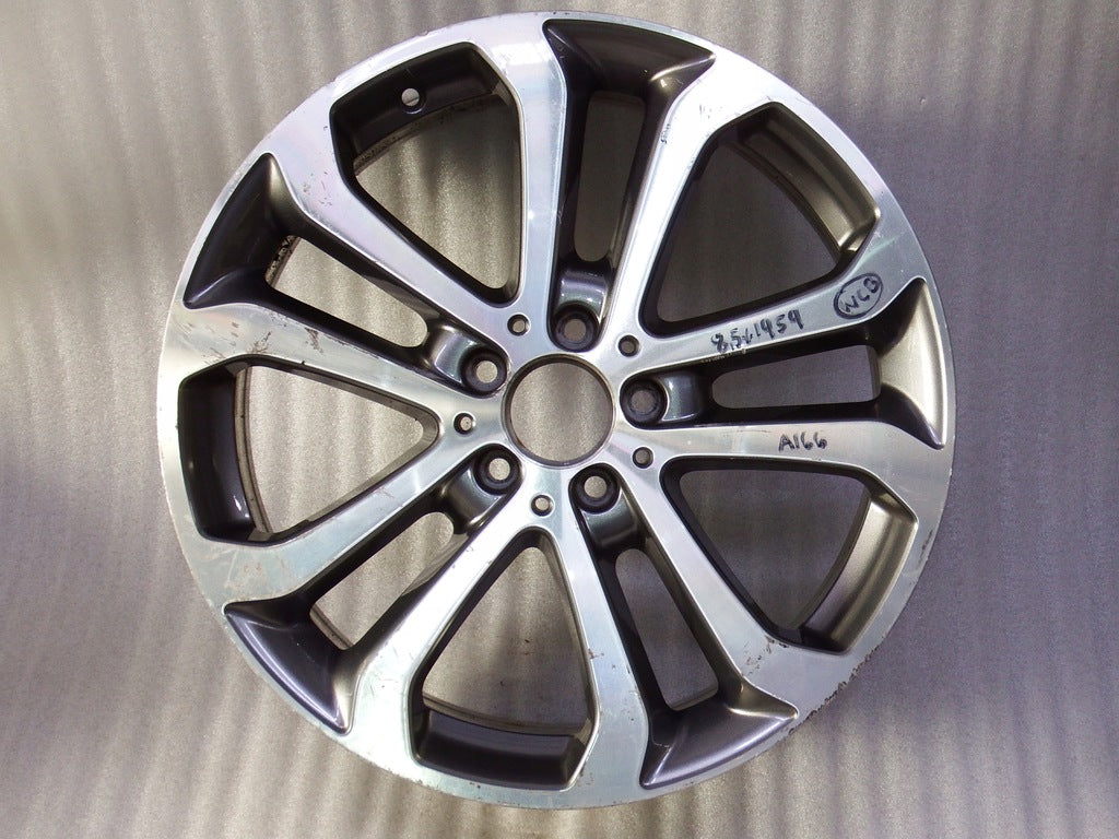 1x Alufelge 19 Zoll 8.5" 5x112 59ET Glanz Grau A1664011100 Mercedes-Benz Mg FEL2288808611wt