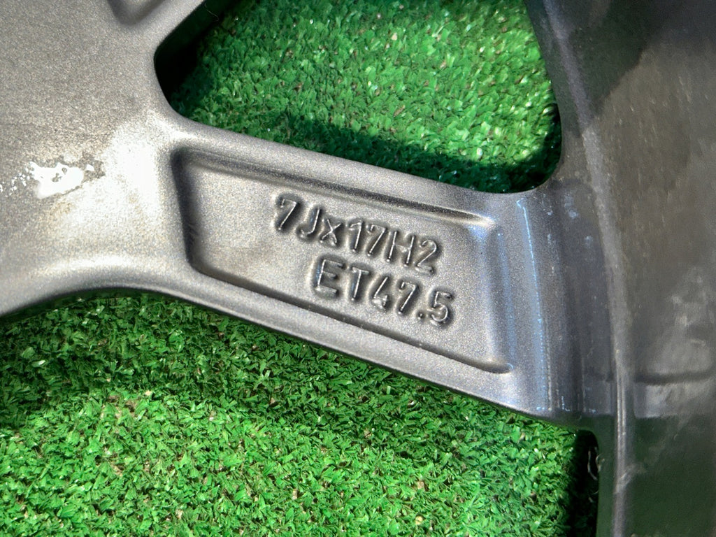 1x Alufelge 17 Zoll 7.0" 4x108 47 5ET N1BC-1007-EA Ford Fiesta Ecosport