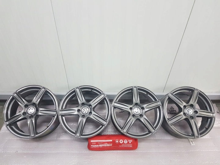 4x Alufelge 16 Zoll 7.0" 5x112 48ET Audi A4 A3 Passat Golf Vii Rim Wheel FEL5224017723hl