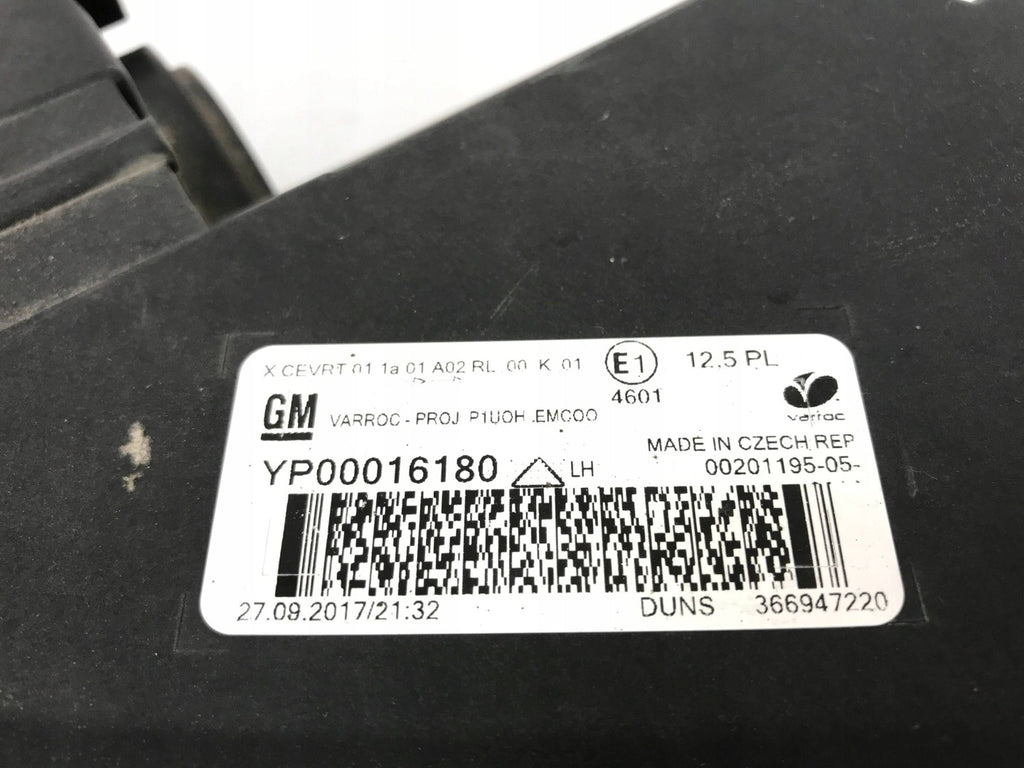 Frontscheinwerfer Opel Grandland X YP00016180 Links Scheinwerfer Headlight SCH2060712353ui