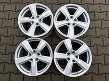 Laden Sie das Bild in den Galerie-Viewer, 4x Alufelge 17 Zoll 7.5" 5x112 48ET Glanz Silber Audi A4 A3 Rim Wheel FEL2690395664mg