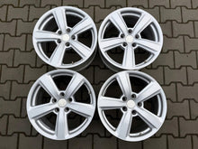 Laden Sie das Bild in den Galerie-Viewer, 4x Alufelge 17 Zoll 7.5" 5x112 48ET Glanz Silber Audi A4 A3 Rim Wheel FEL2690395664mg