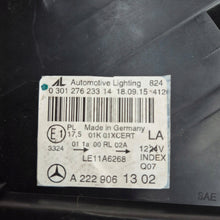 Laden Sie das Bild in den Galerie-Viewer, Frontscheinwerfer Mercedes-Benz W222 A2229061302 Full LED Links Headlight SCH8644870787ph