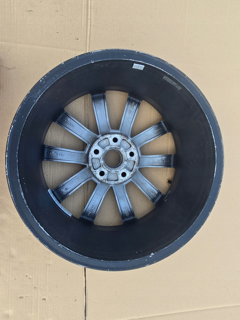 1x Alufelge 18 Zoll 7.5" 5x112 51ET Grau 5E0601025 Skoda Octavia Iii Rim Wheel