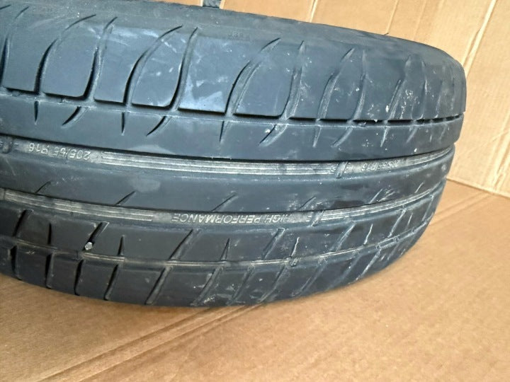 4x Alufelge 16 Zoll 7.0" 5x112 38ET Glanz Silber Mercedes-Benz W245 W169 FEL8250107696of
