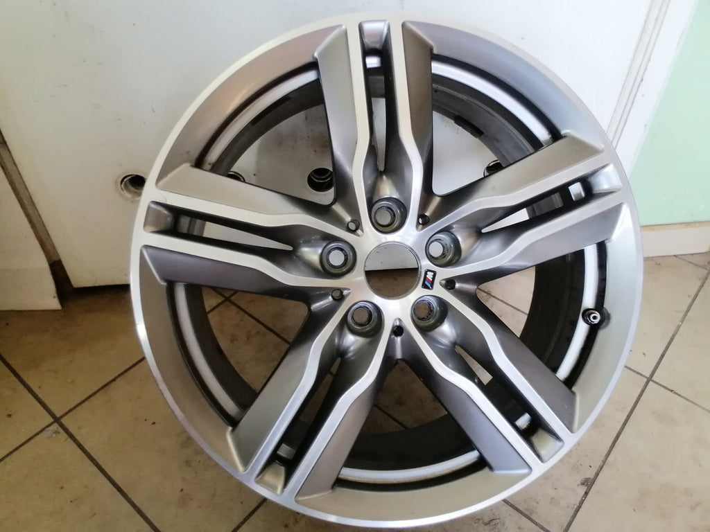 1x Alufelge 18 Zoll 7.5" 5x112 51ET Glanz Silber 7850456 BMW F39 X1 F48 FEL9328524001if