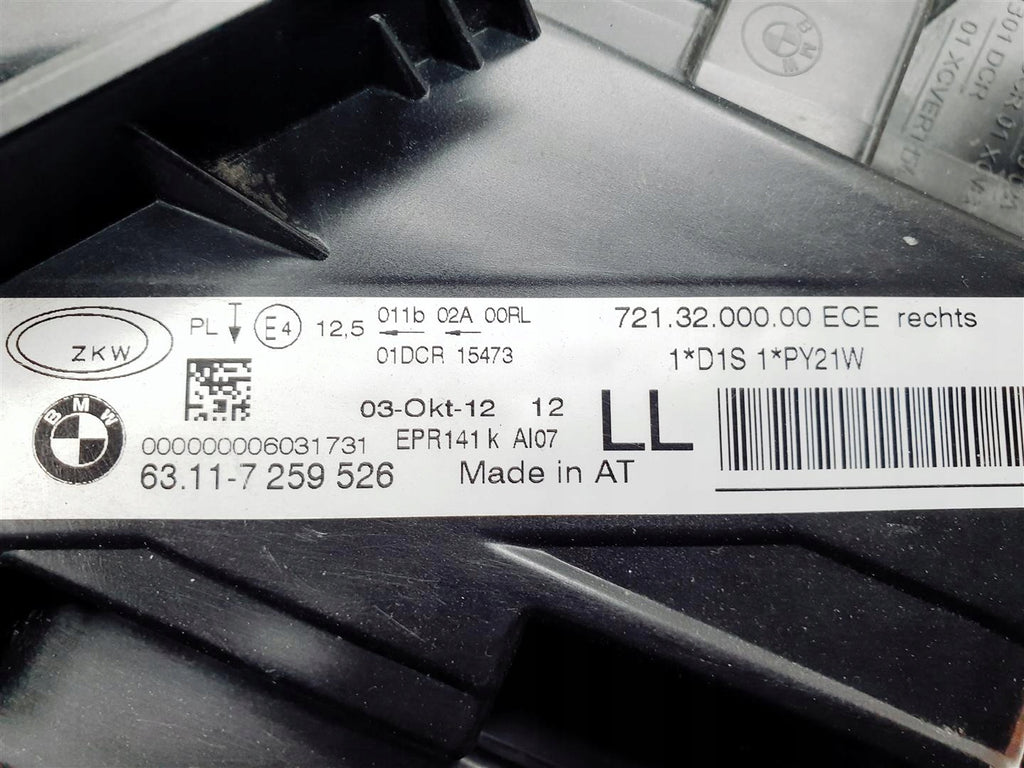 Frontscheinwerfer BMW 3 F30 F31 7259526 LED Rechts Scheinwerfer Headlight SCH9236902559jk