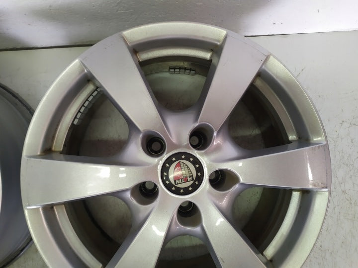 4x Alufelge 16 Zoll 7.5" 5x114.3 40ET KBA46284 Rim Wheel FEL9515640297vy