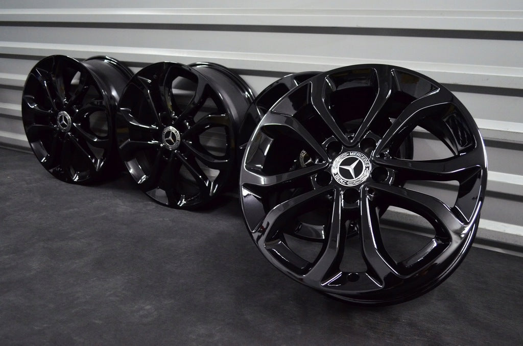 4x Alufelge 17 Zoll 7.0" 5x112 48 5ET A2054010200 Mercedes-Benz W205 W204 FEL1443186445wg