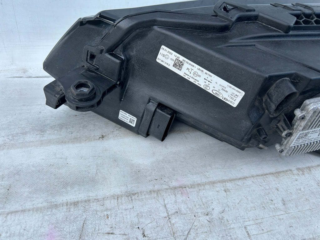 Frontscheinwerfer Skoda Superb III 3V1941016D Full LED Rechts Headlight