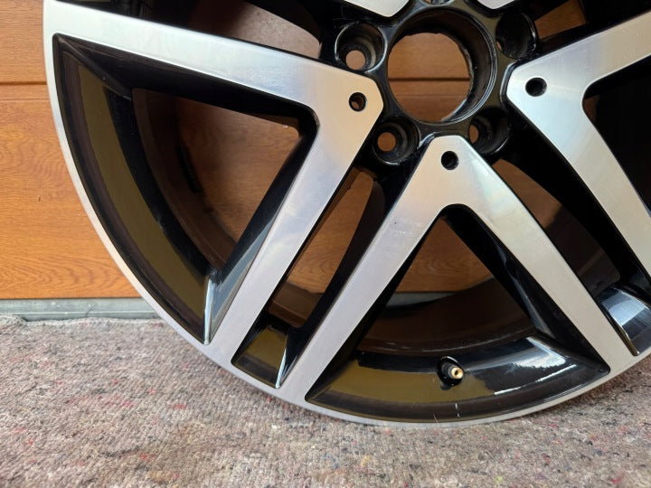 1x Alufelge 19 Zoll 8.0" 5x112 52ET Glanz Schwarz A4474014500 Mercedes-Benz Vito FEL4146696852eu
