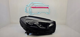 Frontscheinwerfer Mercedes-Benz W206 A2069066204 LED Rechts Headlight SCH7236547107eb