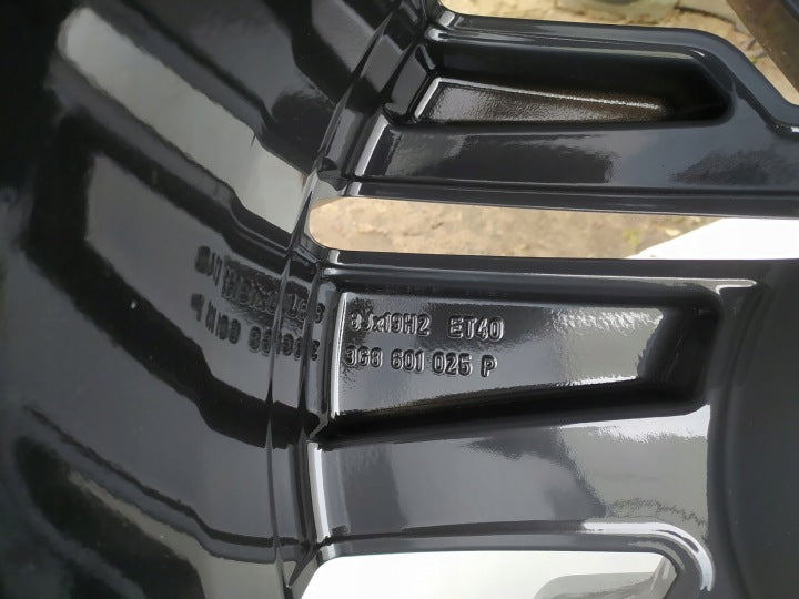 4x Alufelge 19 Zoll 8.0" 5x112 40ET Glanz Schwarz 3G8601025P VW Passat Arteon FEL4957788811xt