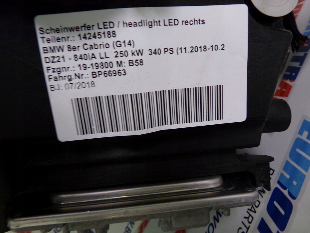 Frontscheinwerfer BMW G16 G14 G15 8739580-03 Rechts Scheinwerfer Headlight