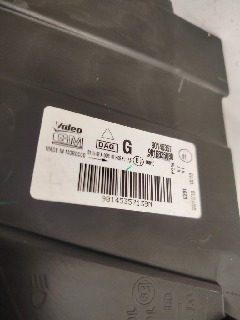 Frontscheinwerfer Opel E Combo 90145357 LED Links Scheinwerfer Headlight SCH1338368288gw