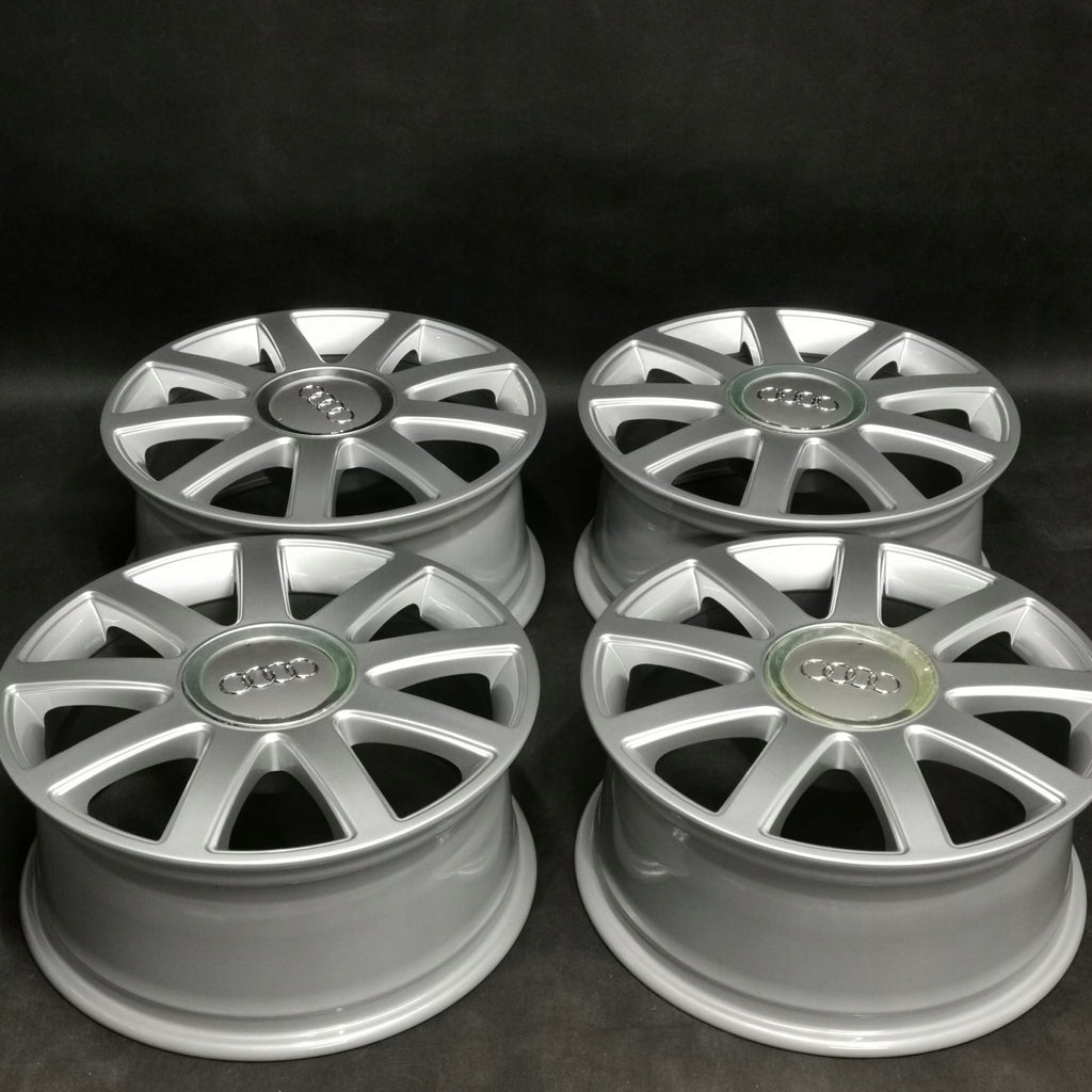 4x Alufelge 17 Zoll 7.5" 5x112 43ET Glanz Silber 8E0601025AC Audi A4 A3 FEL4543094682es