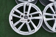 Laden Sie das Bild in den Galerie-Viewer, 4x Alufelge 17 Zoll 6.5" 5x112 43ET Glanz Silber 8Y0601025 Audi A3 Rim Wheel FEL1283730861kr