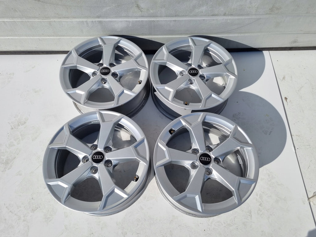 4x Alufelge 17 Zoll 6.5" 5x112 38ET Glanz Silber 83A0714978Z8 Audi B7 Rim Wheel FEL6849646512nw