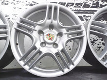 Load image into Gallery viewer, 4x Alufelge 18 Zoll 8.0" 5x130 57ET Silber 7L5601025A Porsche Cayenne Rim Wheel FEL2109484587vj