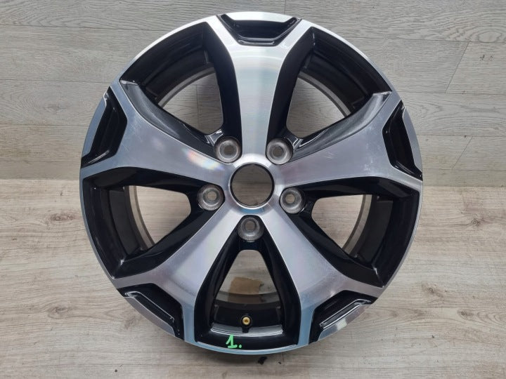 1x Alufelge 16 Zoll 6.5" 5x114.3 50ET Glanz Grau 403006101R Dacia Duster FEL3342686326ns