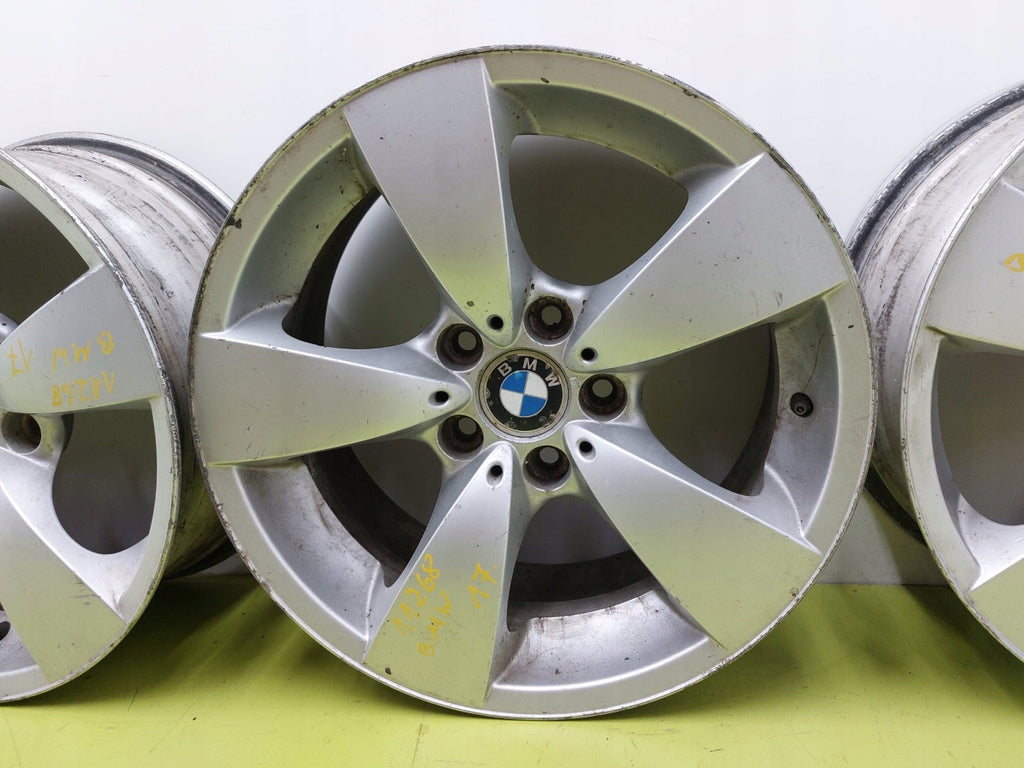 4x Alufelge 17 Zoll 7.5" 5x120 43ET Matt Silber 6762001 BMW E60 Rim Wheel FEL3053993859yh