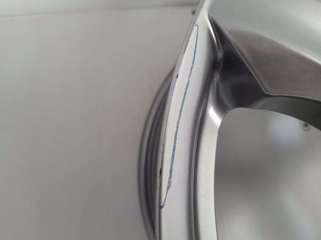 1x Alufelge 19 Zoll 8.5" 5x120 50ET Glanz Silber KBA48117 Rim Wheel FEL8256789172dh