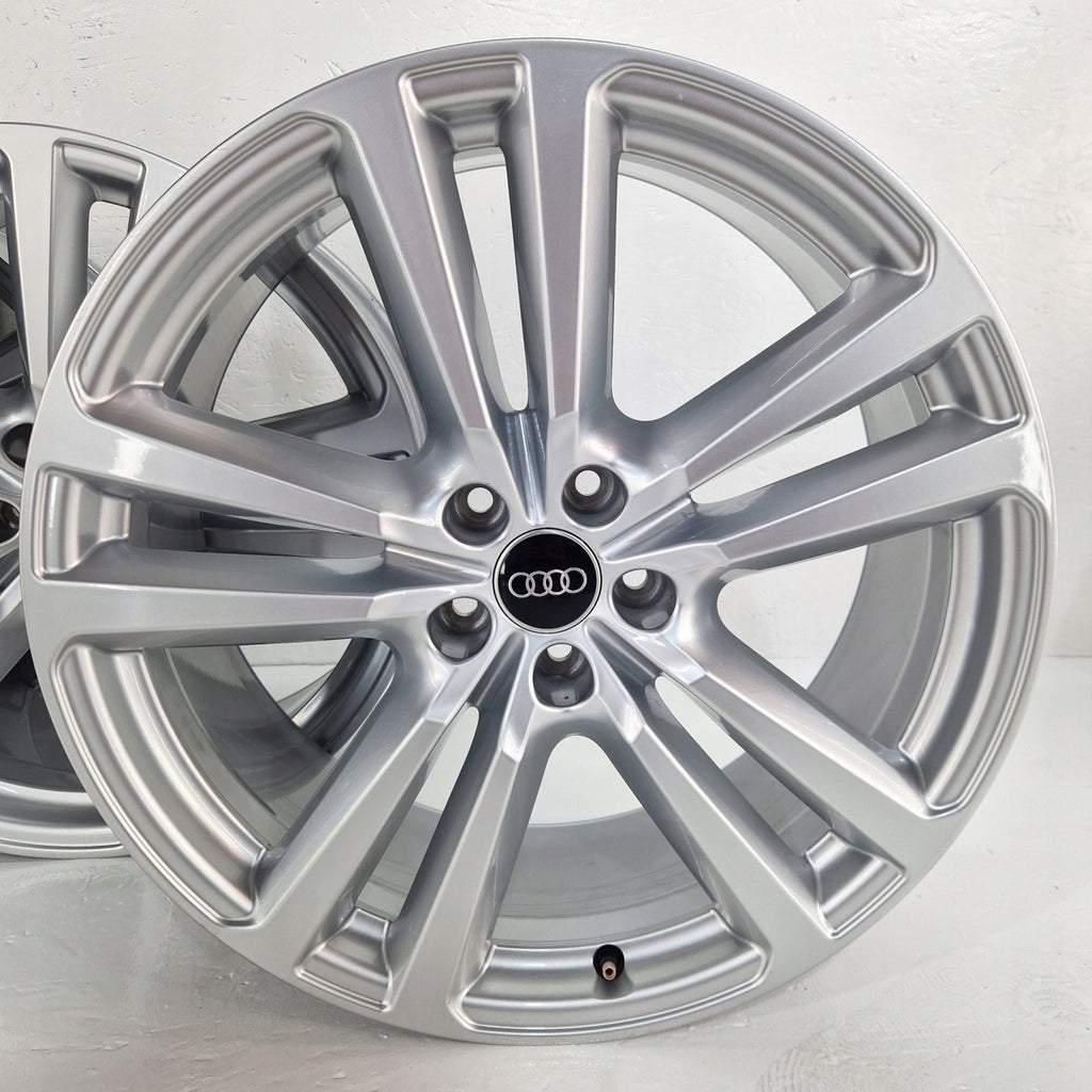 4x Alufelge 20 Zoll 8.0" 5x112 28ET Glanz Silber 4M0601025G Audi Rim Wheel FEL9899491994pq