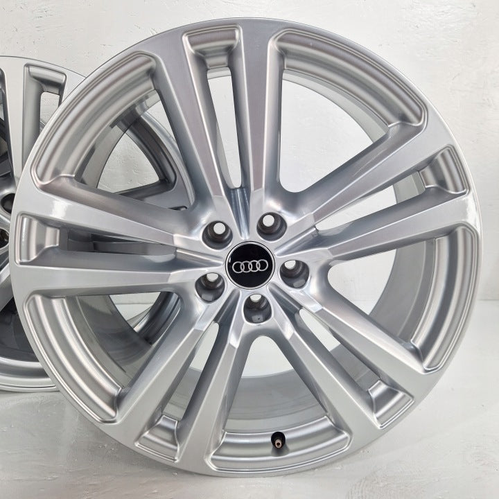 4x Alufelge 20 Zoll 8.0" 5x112 28ET Glanz Silber 4M0601025G Audi Rim Wheel FEL9899491994pq