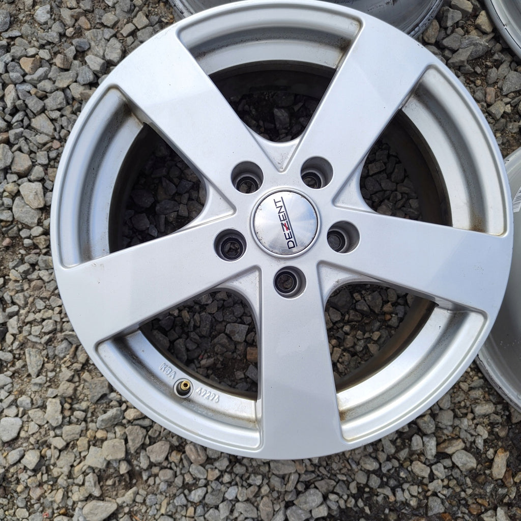 4x Alufelge 16 Zoll 6.5" 5x112 40ET Silber KBA49296 Audi I Rim Wheel FEL4669300314yi