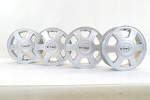 Laden Sie das Bild in den Galerie-Viewer, 4x Alufelge 14 Zoll 4.5" 4x100 45ET Silber Opel Rim Wheel FEL4627249591sz