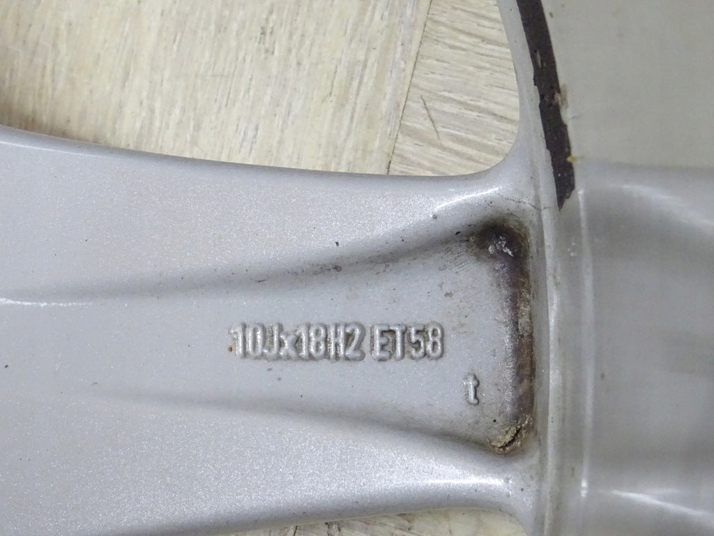 1x Alufelge 18 Zoll 8.0" 5x130 99736214001 Porsche Rim Wheel FEL7733859212uu