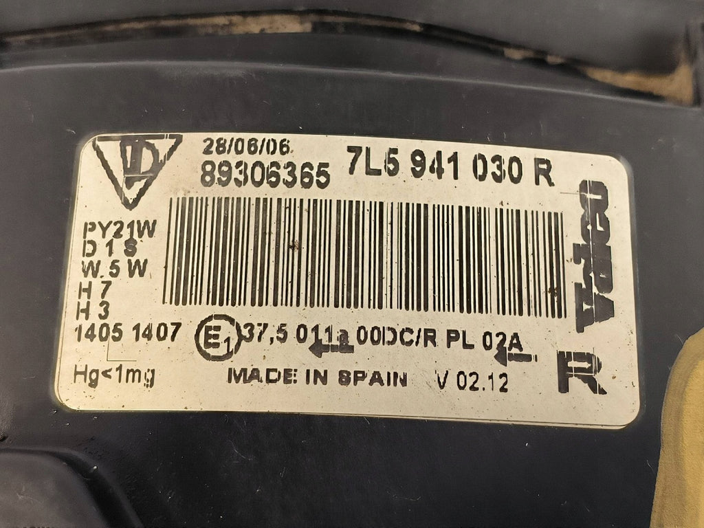 Frontscheinwerfer Porsche Cayenne 9pa 89306365 Rechts Scheinwerfer Headlight SCH9547664063nh