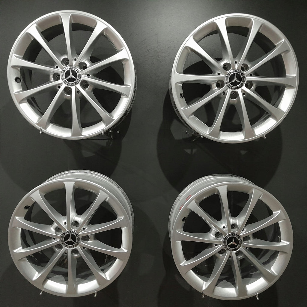 4x Alufelge 17 Zoll 6.5" 5x112 44ET A1774010300-ME Mercedes-Benz W176 W177 FEL5124726673nu