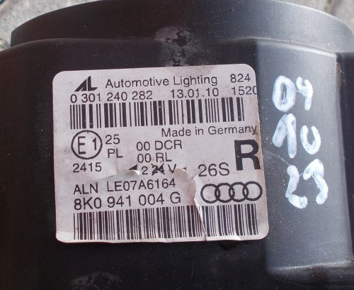 Frontscheinwerfer Audi A4 B8 8K0941004G Xenon Rechts Scheinwerfer Headlight SCH2542698724el