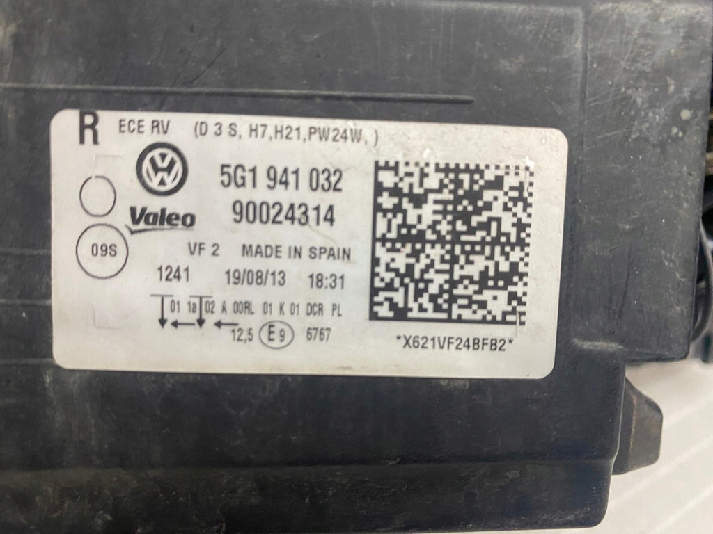 Frontscheinwerfer VW Golf VII 5G1941032 Xenon Rechts Scheinwerfer Headlight SCH4463423880bv