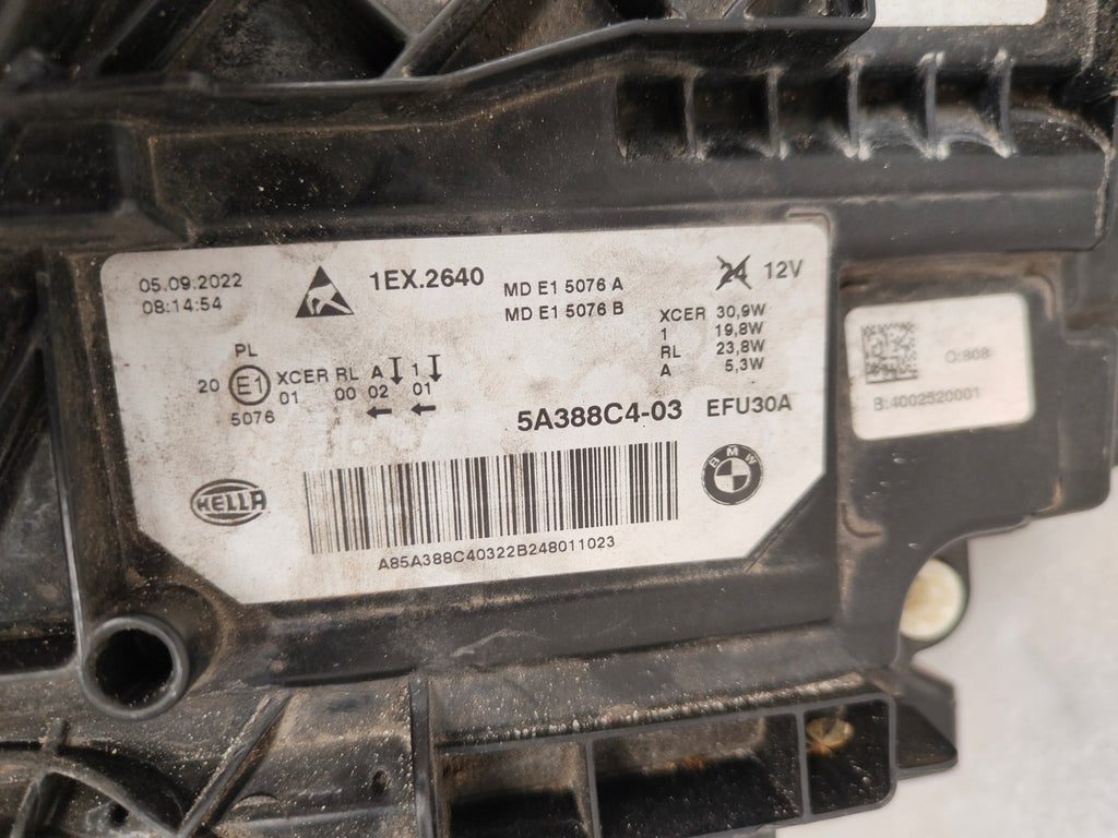 Frontscheinwerfer BMW 5 G30 5A388C4 5A388C4-03 Full LED Rechts Headlight SCH6891011502kc