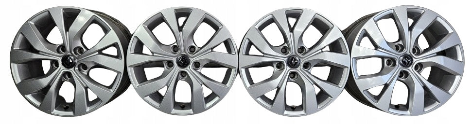 4x Alufelge 16 Zoll 6.5" 5x114.3 41ET 403009128R Renault Megane III Talisman Iv FEL9172414745vo