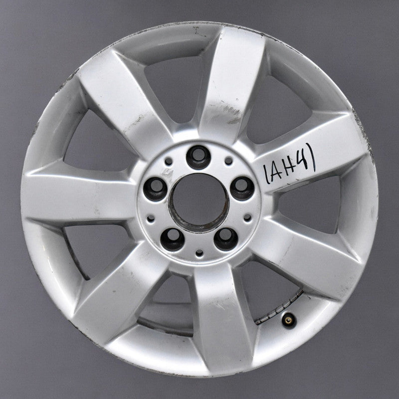 1x Alufelge 16 Zoll 6.0" 5x112 46ET Glanz Silber A1694011902 Mercedes-Benz W169