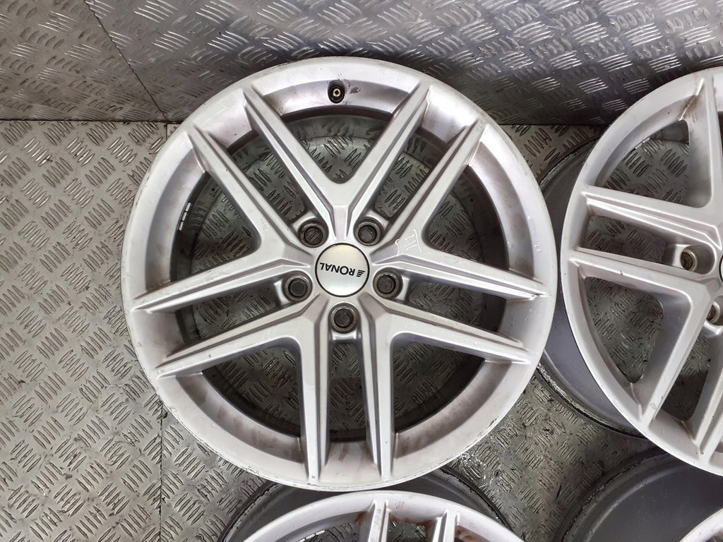 4x Alufelge 17 Zoll 7.5" 5x112 Audi A6 C6 Rim Wheel FEL7115293885xx