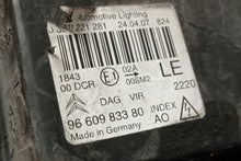 Load image into Gallery viewer, Frontscheinwerfer Citroën C5 III 9660983380 Links Scheinwerfer Headlight SCH1094112936lo