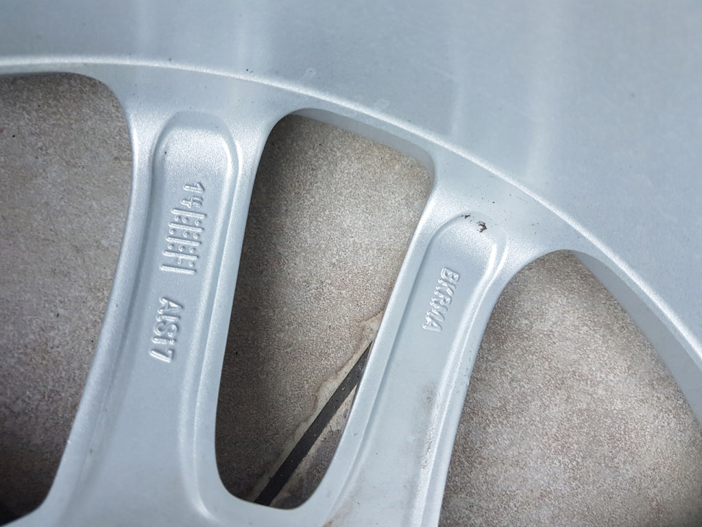 1x Alufelge 16 Zoll 7.0" 5x108 50ET Glanz Silber F1EC-1007-A1A Ford Focus C-Max FEL7177110470bm