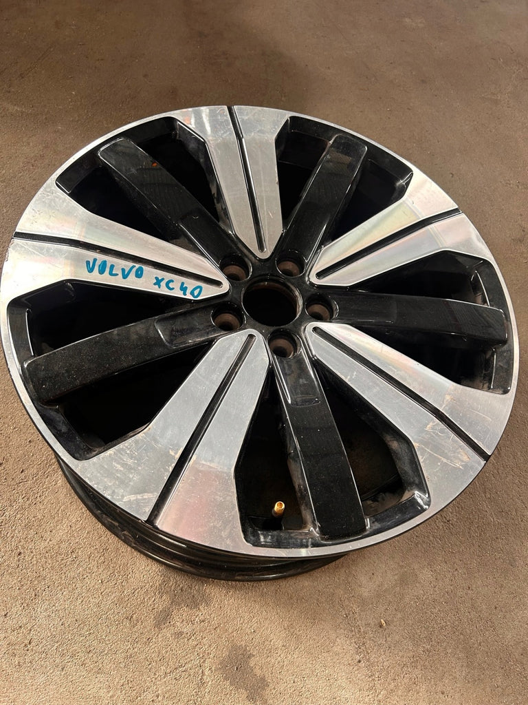 1x Alufelge 19 Zoll 7.5" 5x108 50 5ET Glanz Schwarz 32143627 Volvo I Rim Wheel FEL1249181460lj