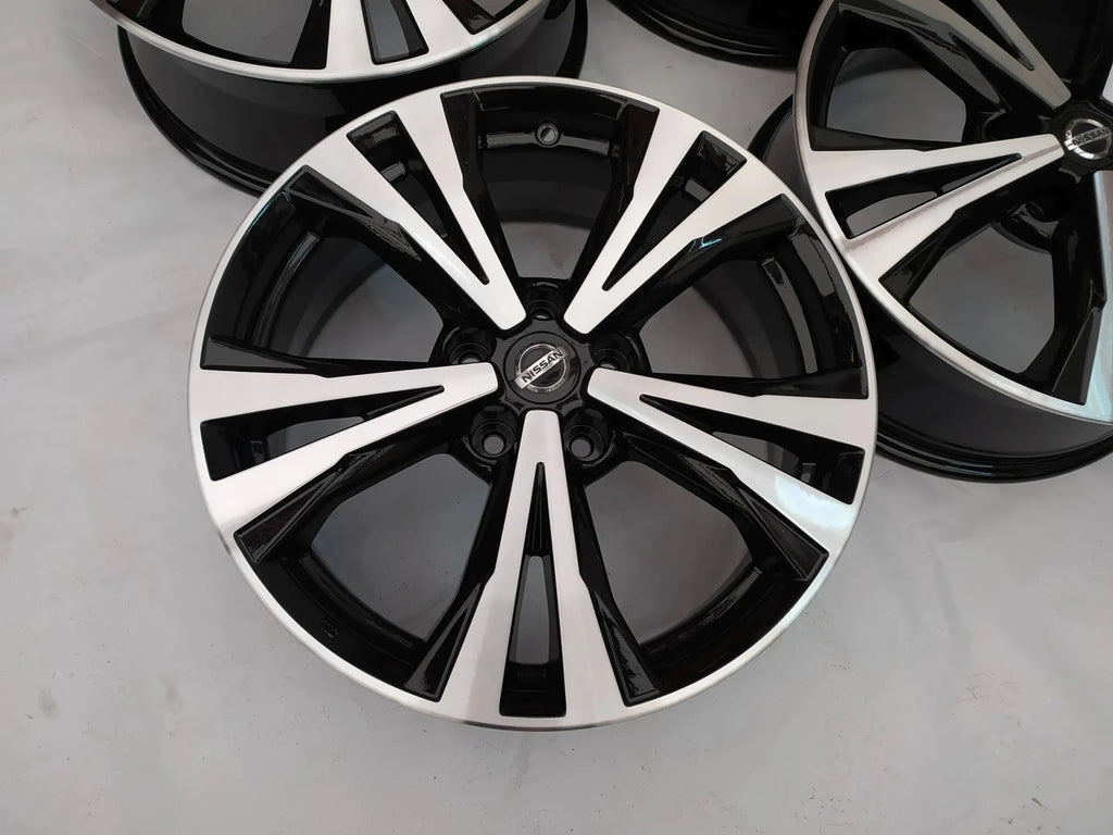 4x Alufelge 18 Zoll 7.0" 5x114.3 40ET HV03BMB94 Mg X-Trail I Rim Wheel FEL5378775392eq