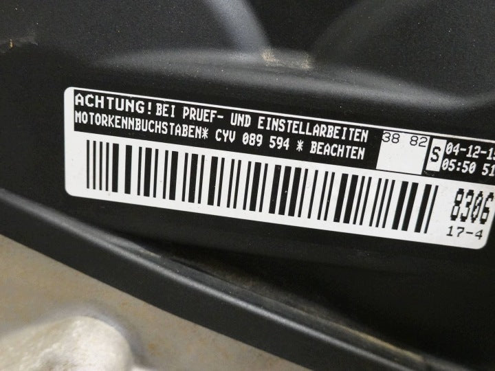 Motor Audi Seat Skoda VW I Beetle CYV 1.2 TSI Benzin Engine Komplett MOT2069079397fl