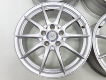 Laden Sie das Bild in den Galerie-Viewer, 4x Alufelge 17 Zoll 6.5" 5x112 49ET Silber A2464010102 Mercedes-Benz W246 FEL4631597142oa