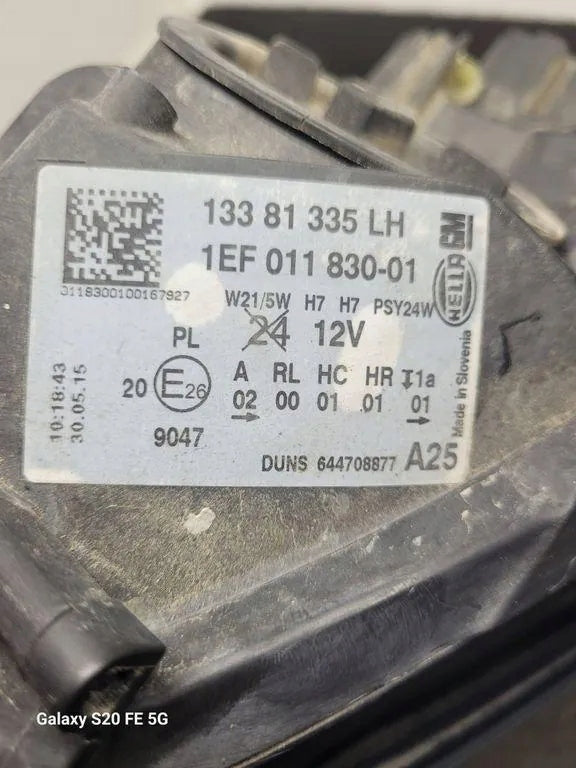 Frontscheinwerfer Opel Corsa E 644708877 Links Scheinwerfer Headlight SCH9980294456wb